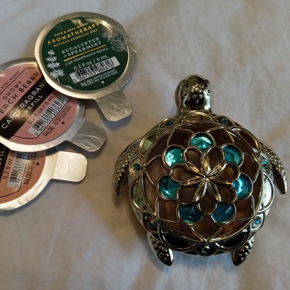 Bath & Body Works Other Bath Body Works Gold Turtle Car Fragrance